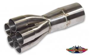 2 3/8" Primary 5 into 1 Performance Merge Collector-18ga 304ss