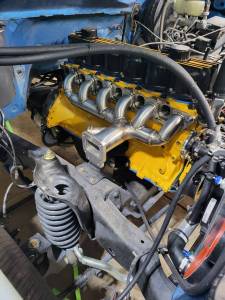 Ford 300/4.9L Inline 6  Turbo Header- Front Exit