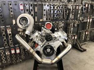 Mopar Gen III 6.1L/6.2L/6.4L Hemi- Single Turbo System