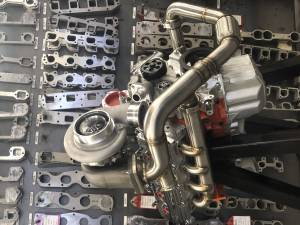 Mopar Gen III 6.1L/6.2L/6.4L Hemi- Single Turbo System