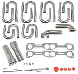Small Block Chevy Dart/Reher-Morrison 15/18 Degree Custom Turbo Header Build Kit