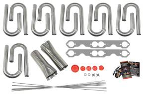 Small Block Chevy Round Port Custom Header Build Kit