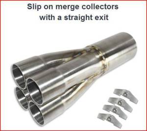 Small Block Chevy Round Port Custom Fender Exit Header Build Kit
