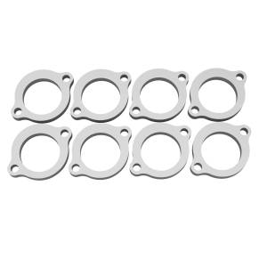Single Port Stainless Header Flanges for Noonan LS EDGE Billet Heads