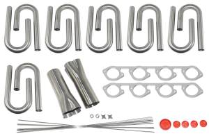 Custom Header Build Kit for CFE/Fulton 5.2" Bore Space ProMod Heads