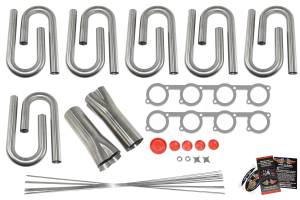 Custom Header Build Kit for AJPE 5.0" Bore Space Pro Stock