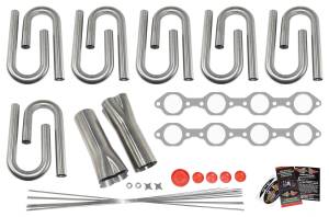Small Block Ford-W For Dart/AFR 3" Bolt Pattern Heads- Round Port Custom Header Build Kit