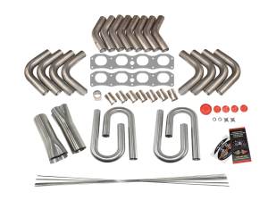 Veney Hemi Custom Fender Exit Header Build Kit