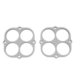 Stainless Quad-Tip Zoomie Collector Flanges