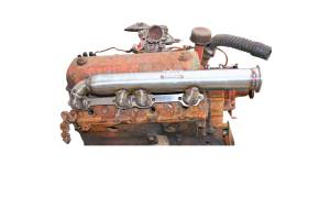 Ford Y-Block Turbo Header- Up and Forward