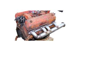 Ford Y-Block Turbo Header- Down and Forward