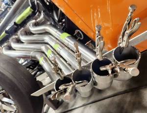 Mild Steel Zoomie Header Flat Straps