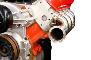 Chevy LS Turbo Header- Straight Exit