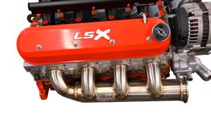 Chevy LS Turbo Header- Straight Exit