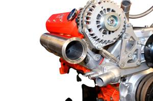 Chevy LS Turbo Header- Straight Exit