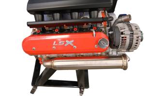 Chevy LS Turbo Header- Straight Exit