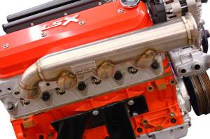 Chevy LS Turbo Header- Straight Exit