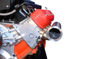 Chevy LS Turbo Header- Straight Exit