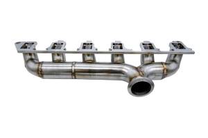 Ford 300/4.9L Inline 6 Turbo Header- Bottom Exit
