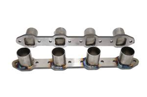 Small Block Ford-Brodix Track 1 Mild Steel Welded Header Flange Kit