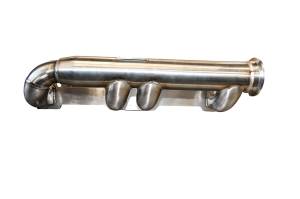 Buick 400 Big Block Turbo Header up and Forward Passenger Side