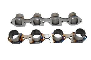 Small Block Ford-W Dart Pro1/AFR225 3" Spacing Mild Steel Header Flange Kit