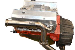 Small Block Chevy Single Turbo Header (Rear Crossover)