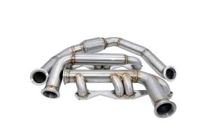 Small Block Chevy Single Turbo Header (Rear Crossover)