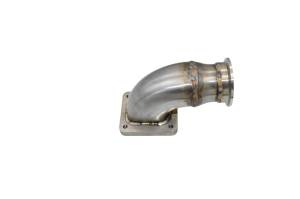 OPTIONAL T4 x 90 Degree Turbo Inlet Elbow (2.5" V-Band)