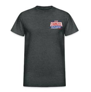 SHM America's Shield T-Shirt-Dark Heather Gray Front