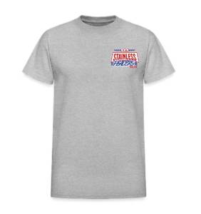 SHM America's Shield T-Shirt-Light Gray Front