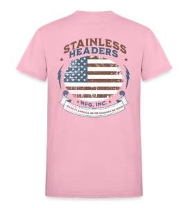 SHM Old Glory T-Shirt- Pink Back