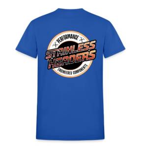 SHM Sci-Fi TIG T-Shirt- Royal Blue Back