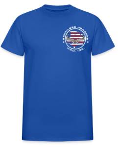 SHM All-American Zoomies T-Shirt- Royal Blue Front