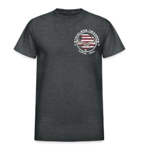 SHM All-American Zoomies T-Shirt- Dark Heather Gray Front