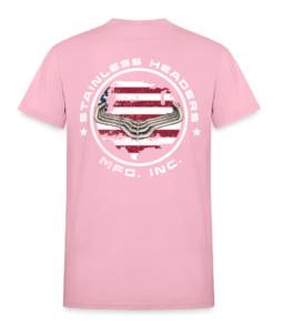 SHM All-American Zoomies T-Shirt- Pink Back