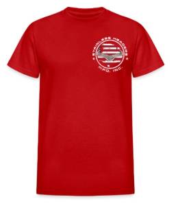 SHM All-American Zoomies T-Shirt- Red Front