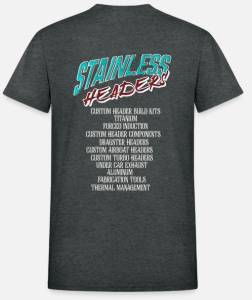 SHM "The Performance Tour" T-Shirt- Dark Heather Gray Back