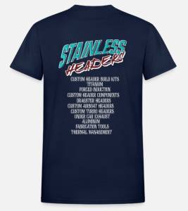 SHM "The Performance Tour" T-Shirt- Navy Blue Back