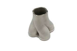 Water-Jacketed Toroidal Marine Merge Collectors- 2 1/2" Primary, 2 3/4" Jacket, 316 Stainless Steel