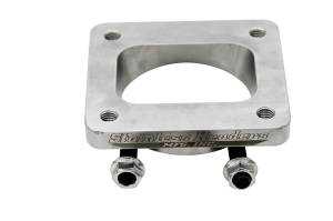 Billet CNC T4 Turbo Inlet Flange- Single Inlet
