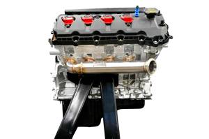 Ford 5.0L Gen III/IV Coyote Turbo Headers- Angled Exit