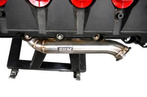 Ford 5.0L Gen III/IV Coyote Turbo Headers- Angled Exit