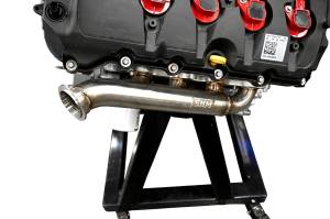 Ford 5.0L Gen III/IV Coyote Turbo Headers- Angled Exit