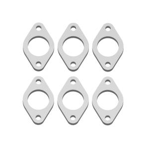 Flathead Ford V8 Stainless Steel Single Port Header Flange Set