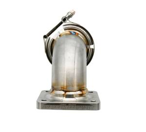 304 Stainless Steel T4 Turbo Elbow-Hardway-Billet Flange