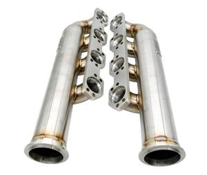 Small Block Ford- Hi-Port/Twisted Wedge 225/Head Hunter Round Port Turbo Headers- Up & Forward