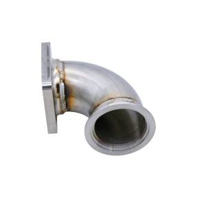 304 Stainless Steel T4 Turbo Elbow-CNC Billet Flange