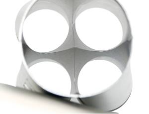 3D Printed 316 Stainless: 4-1 Performance Merge Collector: 2 1/8" Primary