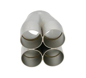 3D Printed 316 Stainless: 4-1 Performance Merge Collector: 2" Primary